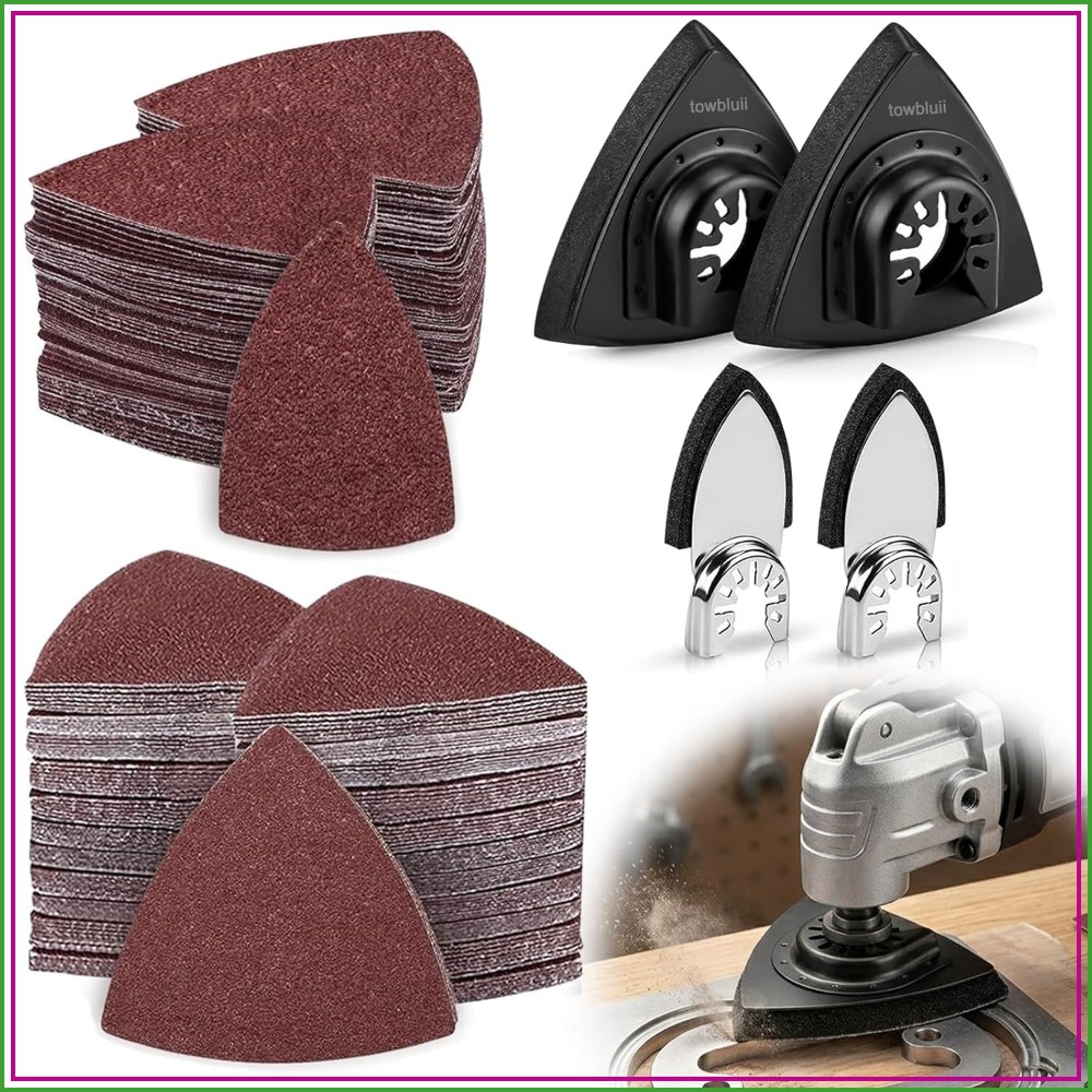 Woodworking Edge - Multitool Sanding Pads for Detail Wood