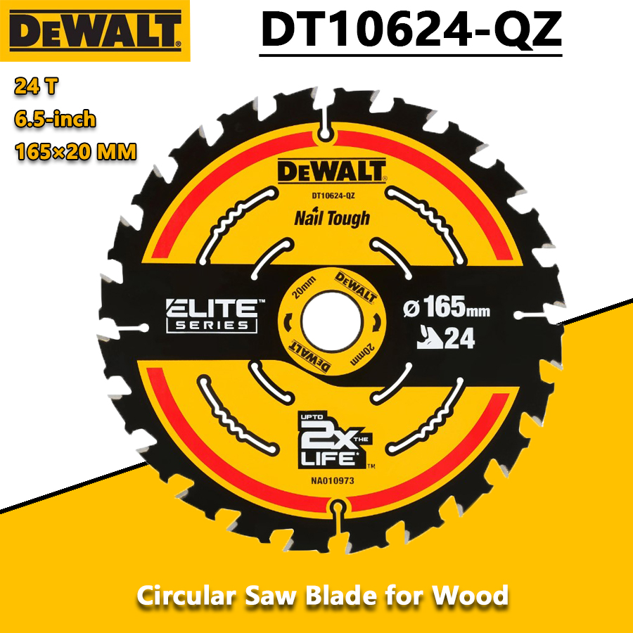 Woodworking Product - DEWALT DT10624-QZ 1/3pcs 24T Construction Circular