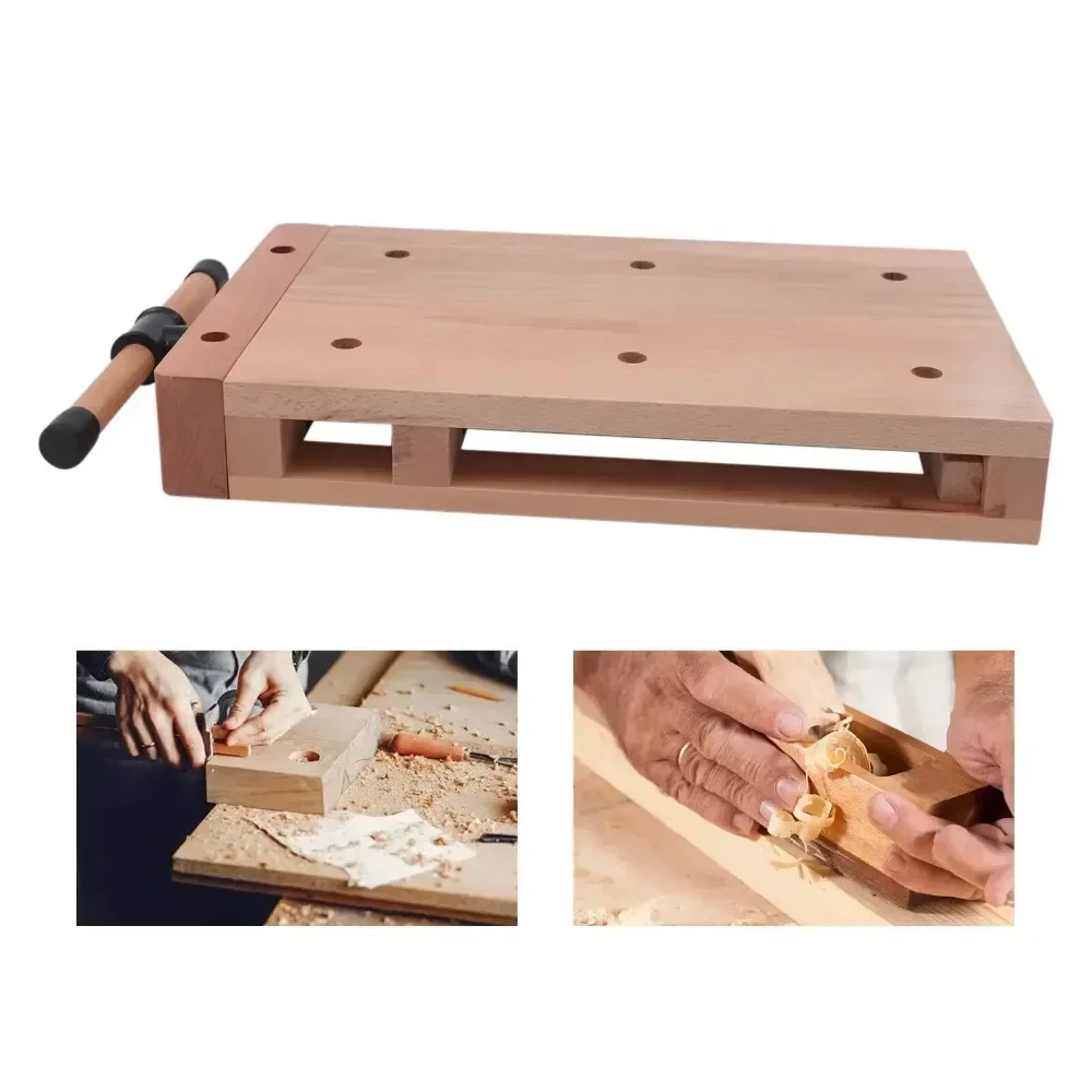 Woodworking Vice Quick Release - Hard Wood Workbench Desktop, Quick Release