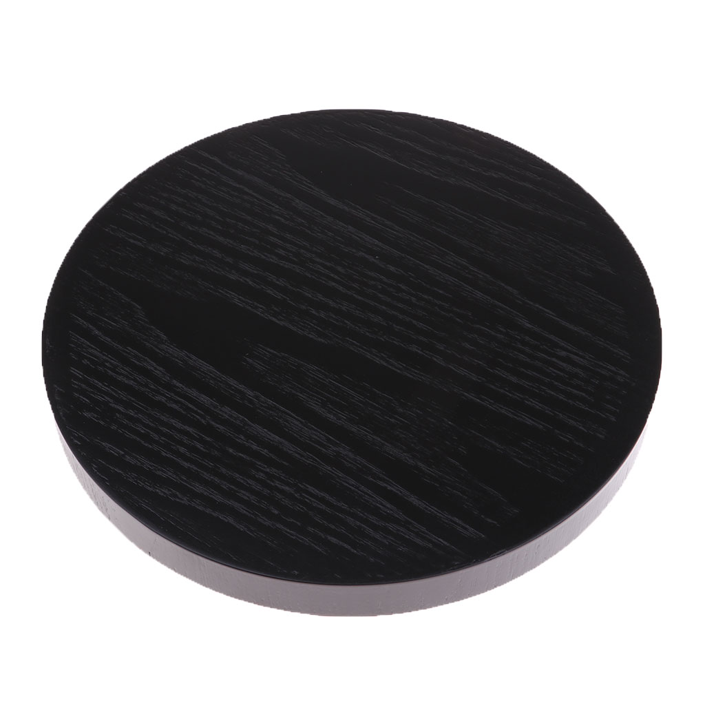Wood Round Tray Model Display  - Woodworking Resin ulasan dan harga