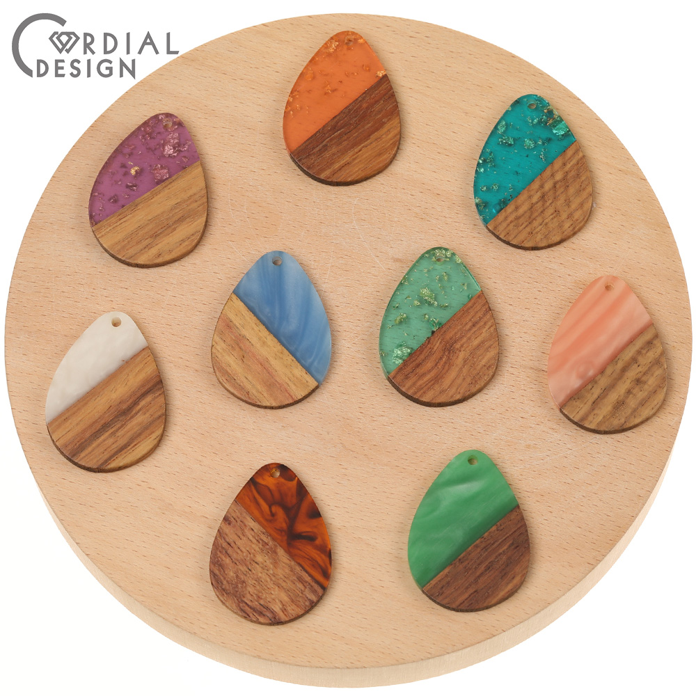 Cordial Design 50Pcs 25*36MM E - Woodworking Resin ulasan dan harga