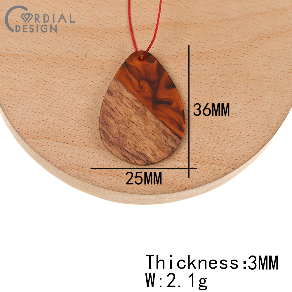 Cordial Design 50Pcs 25*36MM E - Woodworking Resin ulasan dan harga