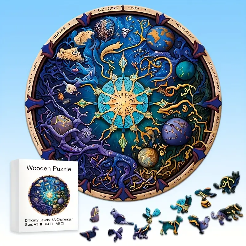 Wooden Jigsaw Puzzles for Adul - Woodworking Jigsaw ulasan dan harga