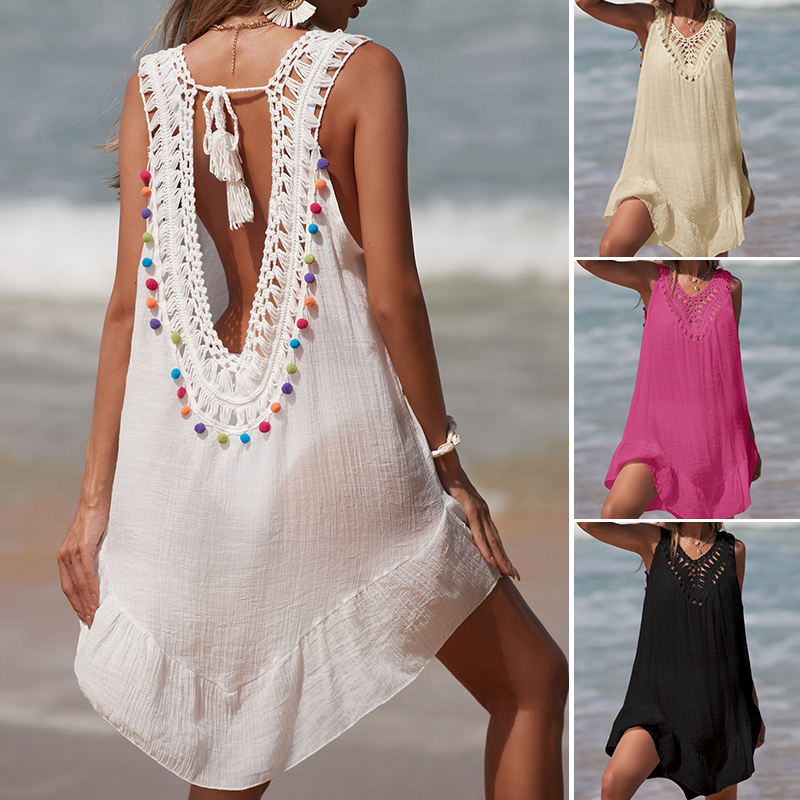 Women V-Neck Backless Hollow O - Woodworking Women ulasan dan harga
