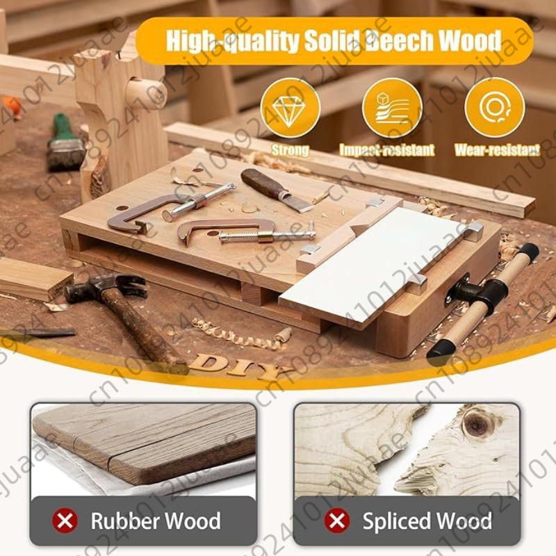 Hardwood Bench Desktop Woodwor - Woodworking Bench Vise ulasan dan harga