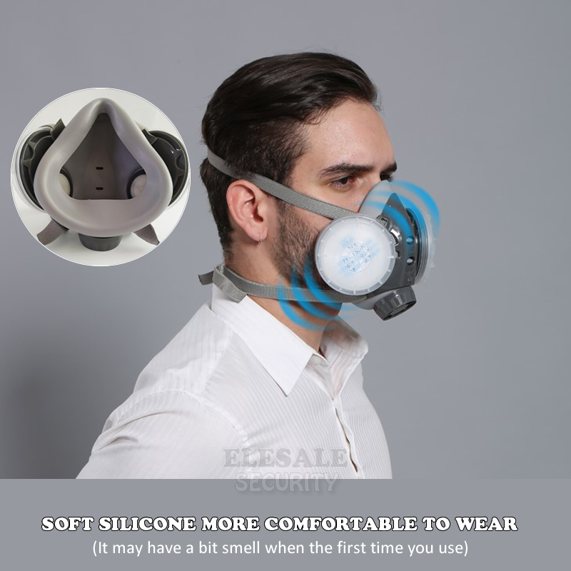 New Anti Dust Mask Full Face R - Woodworking Mask ulasan dan harga