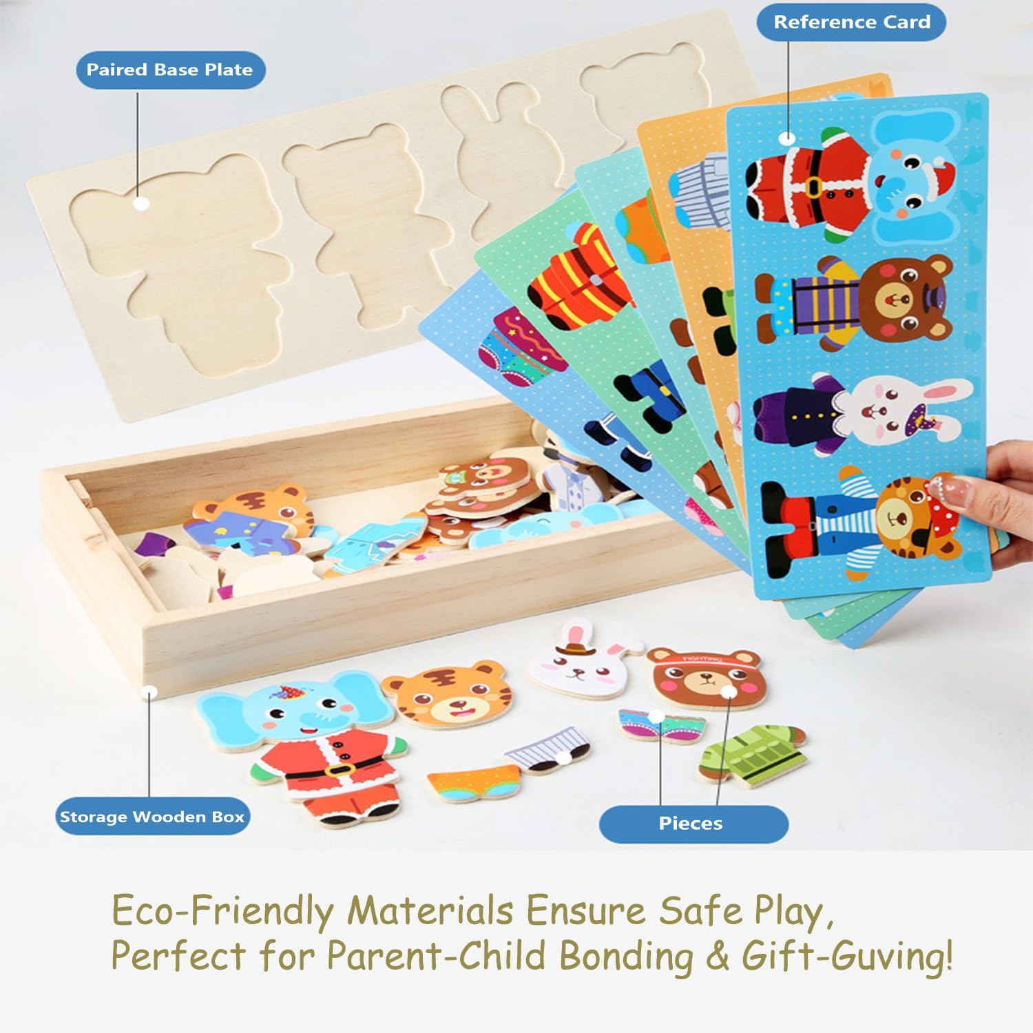 Wooden Jigsaw Bear Family Puzz - Woodworking Jigsaw ulasan dan harga