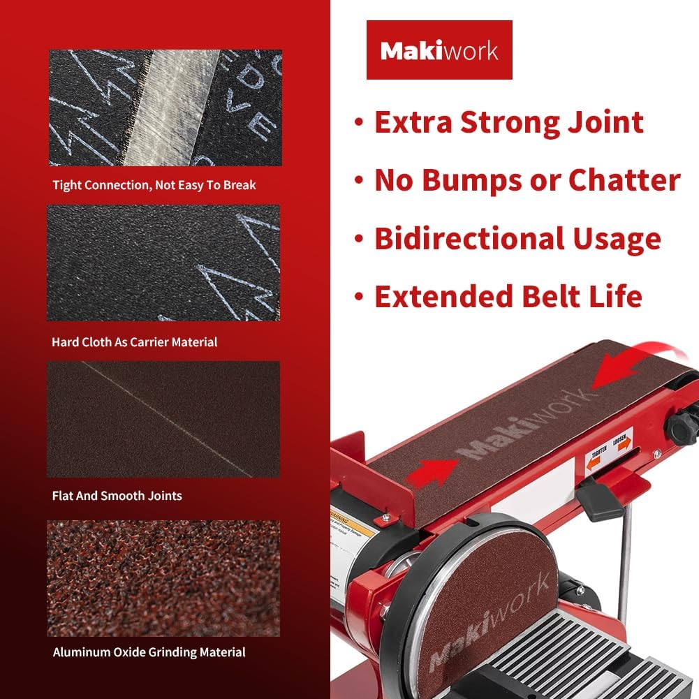 4x36 Inch Sanding Belts Set 15 - Woodworking Product ulasan dan harga