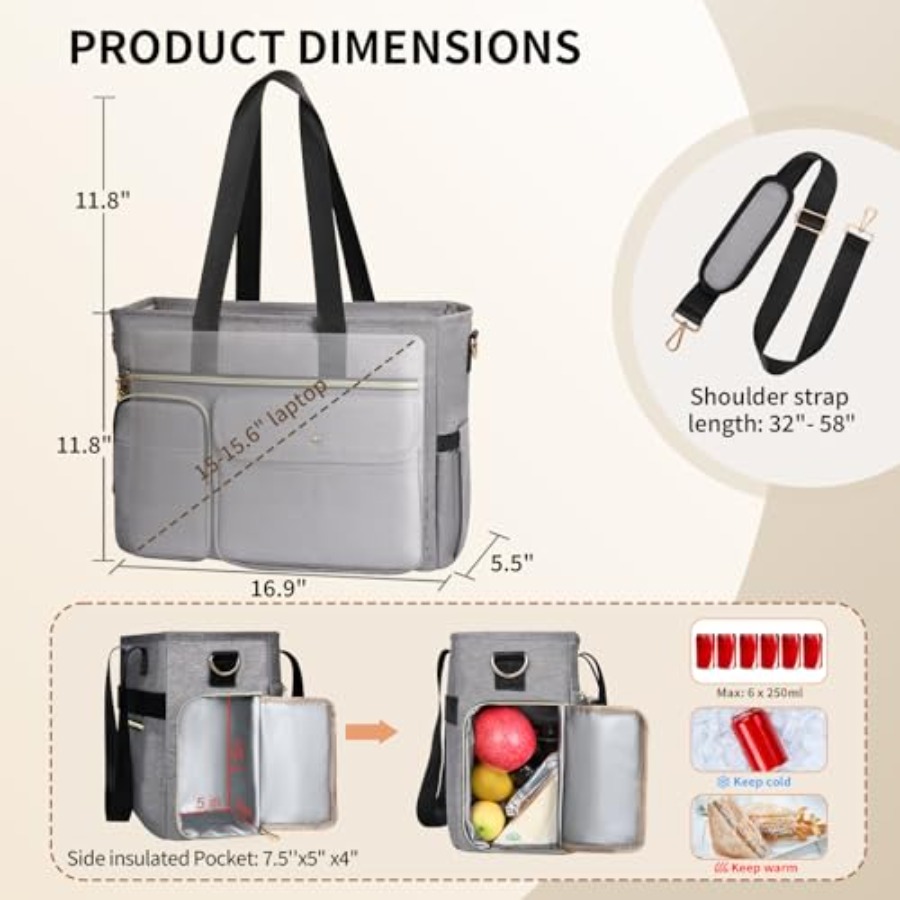 Teacher Tote Bag for Women 2Pc - Woodworking Teacher ulasan dan harga