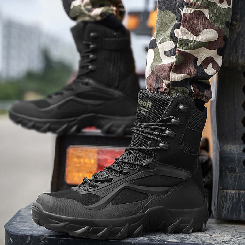 Men Shoes Tactical Boots Speci - Woodworking Brand ulasan dan harga