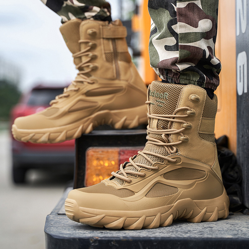 Men Shoes Tactical Boots Speci - Woodworking Brand ulasan dan harga