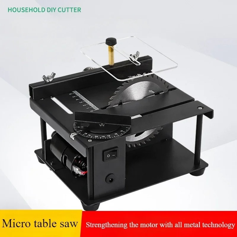 Micro Small Table Saw DIY Wood - Woodworking Multi Tool ulasan dan harga