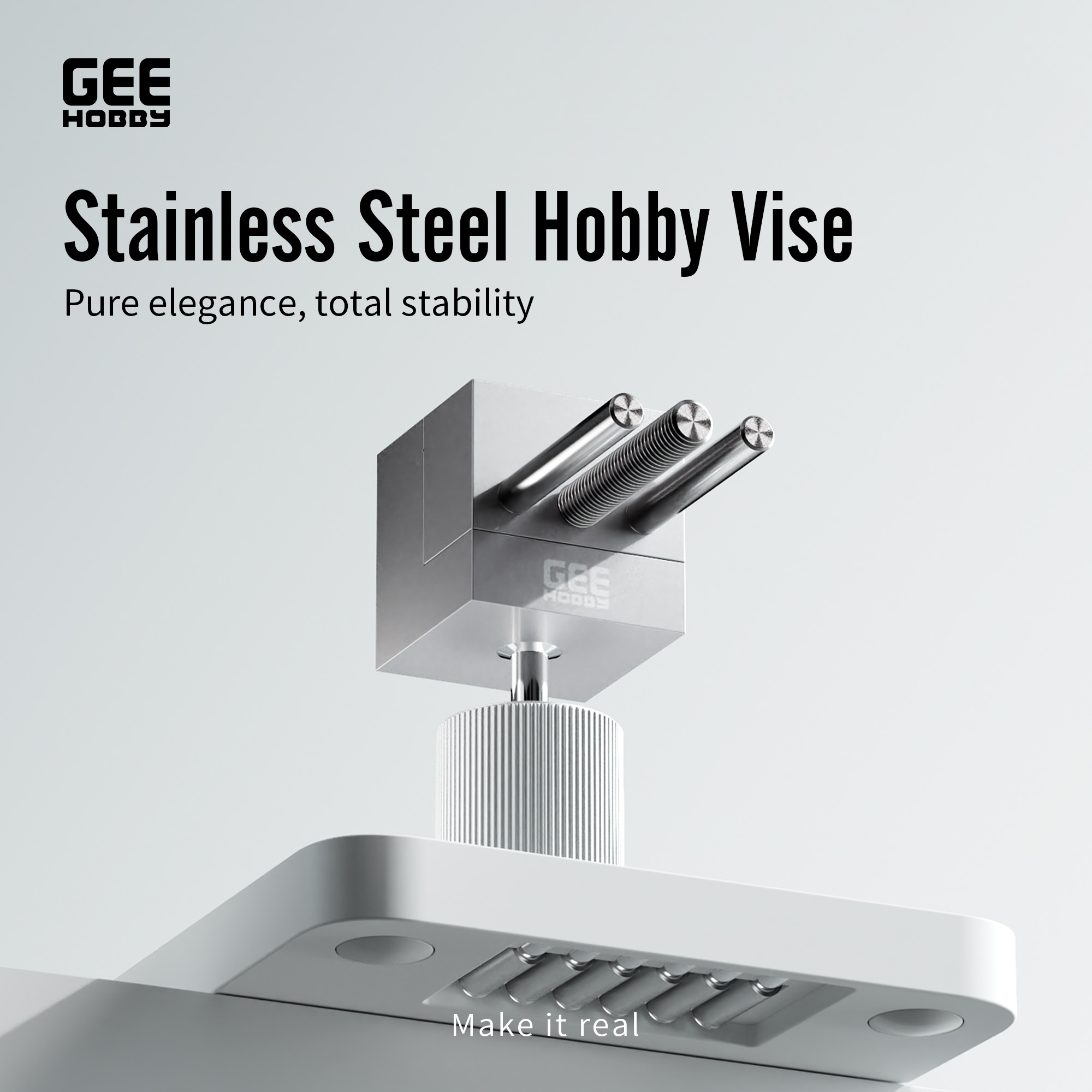 Geehobby Stainless Steel Hobby - Woodworking Vice Quick Release ulasan dan harga