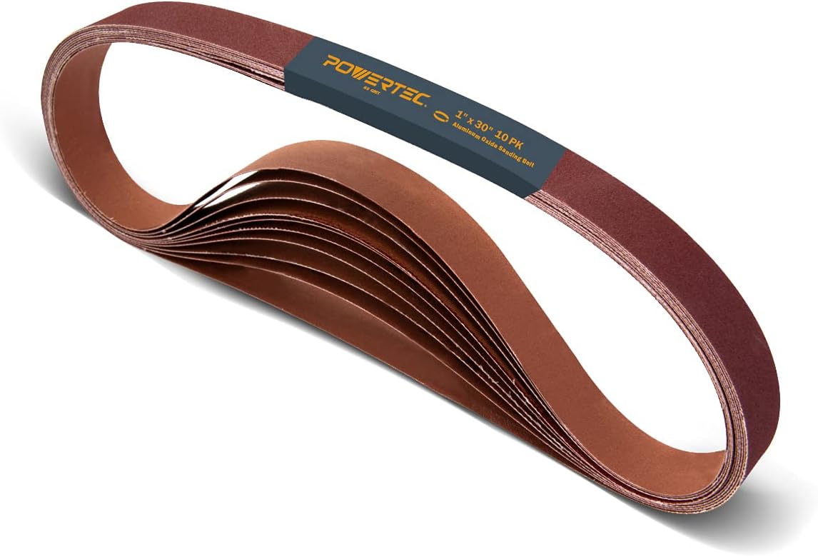 1x30 Sanding Belts 10 Pack, 80 - Woodworking Product ulasan dan harga