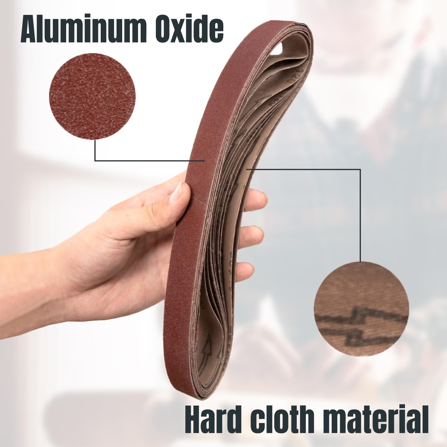 1x30 Sanding Belts 10 Pack, 80 - Woodworking Product ulasan dan harga