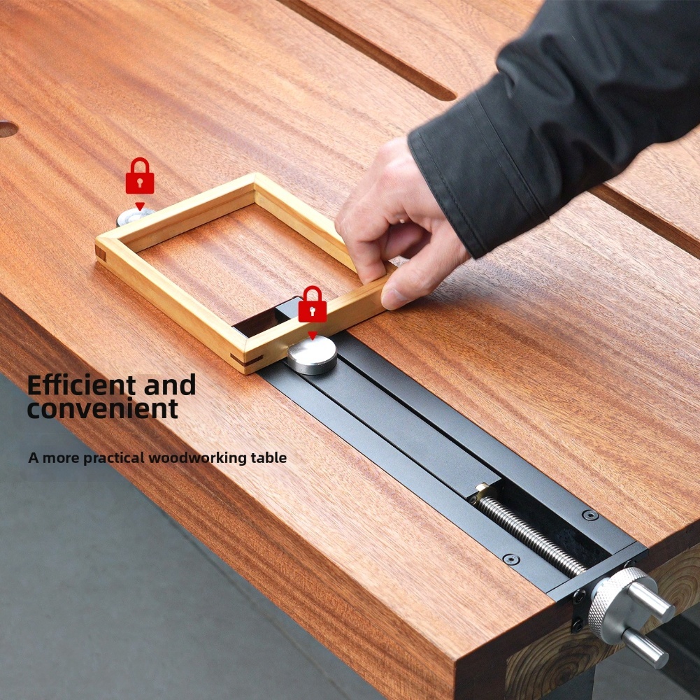Woodworking Tail Clamp 360-deg - Woodworking Vice Quick Release ulasan dan harga