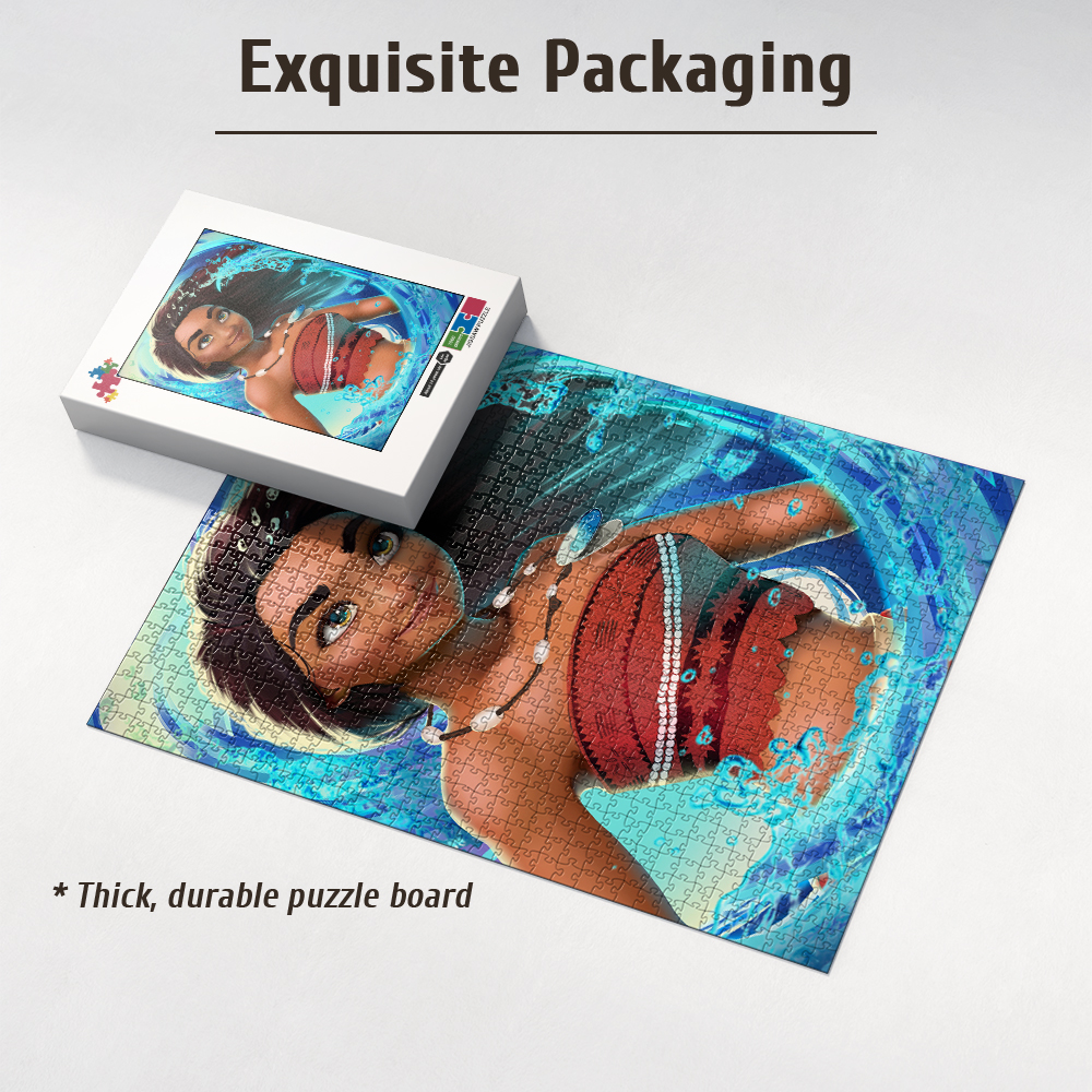 Moana Jigsaw Puzzle 108/200/30 - Woodworking Jigsaw ulasan dan harga