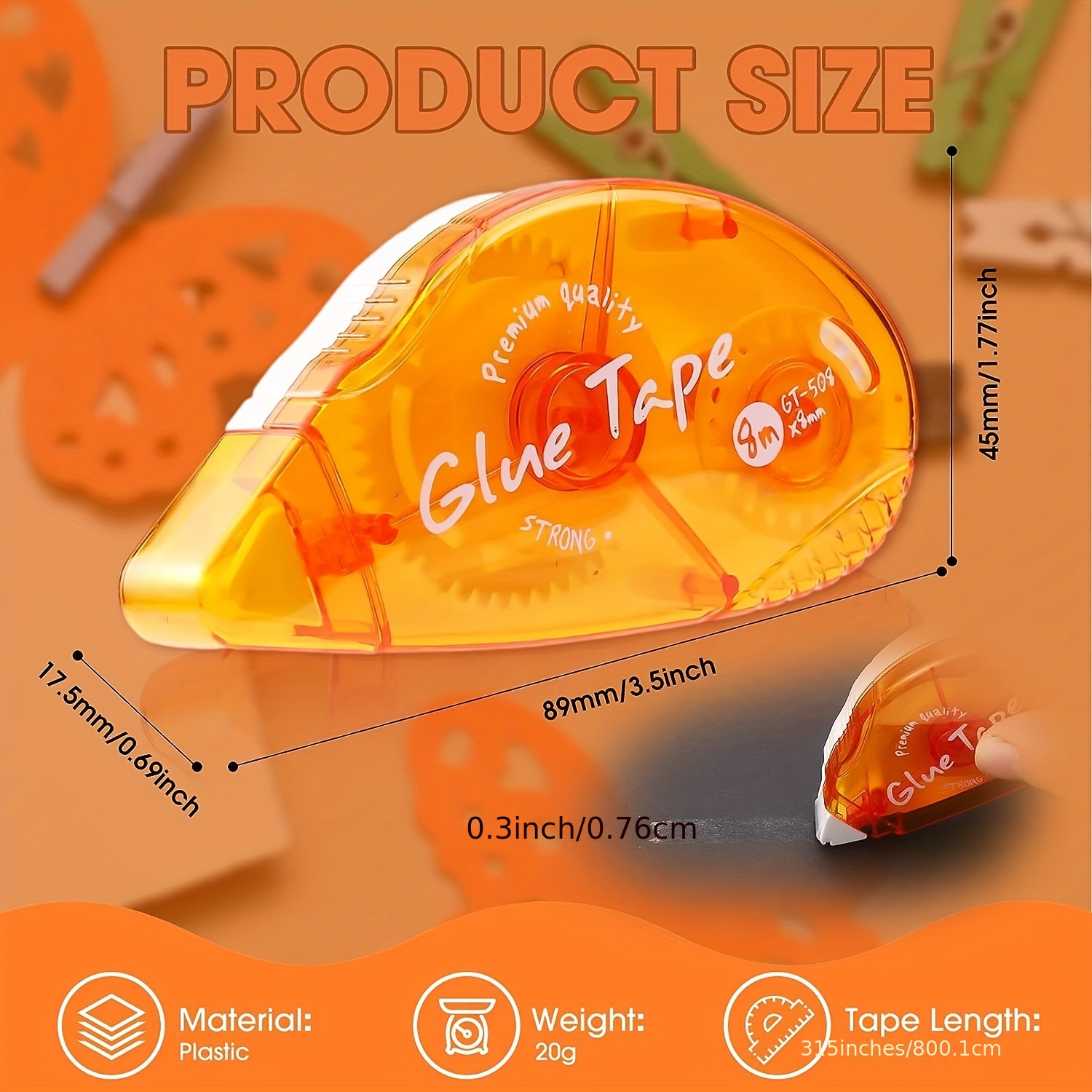 6 Packs Double Sided Tape Roll - Woodworking Projects Art ulasan dan harga