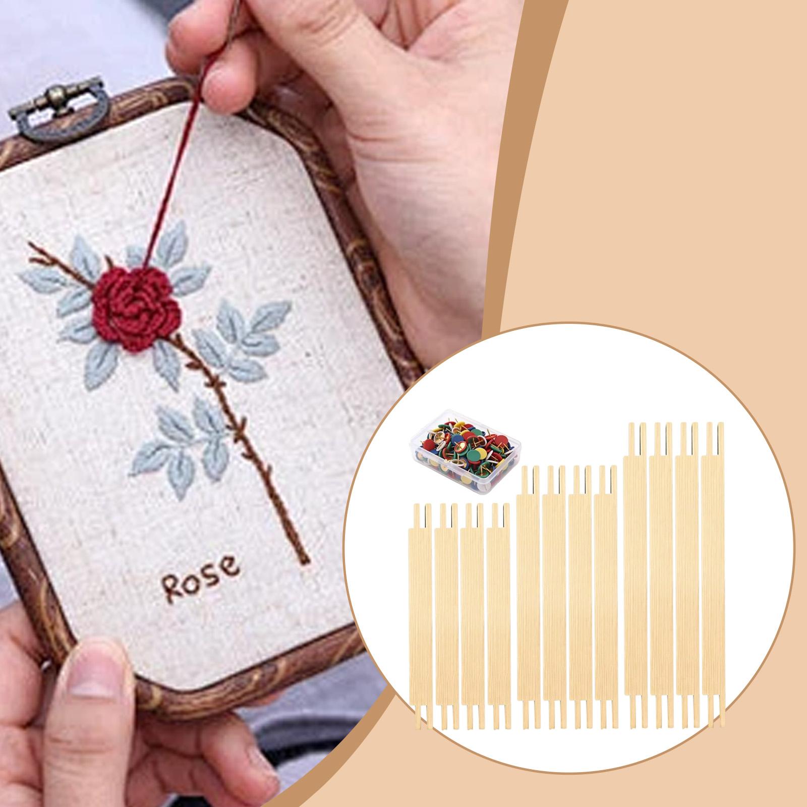 Wood Frame Embroidery Stretche - Woodworking Projects Art ulasan dan harga