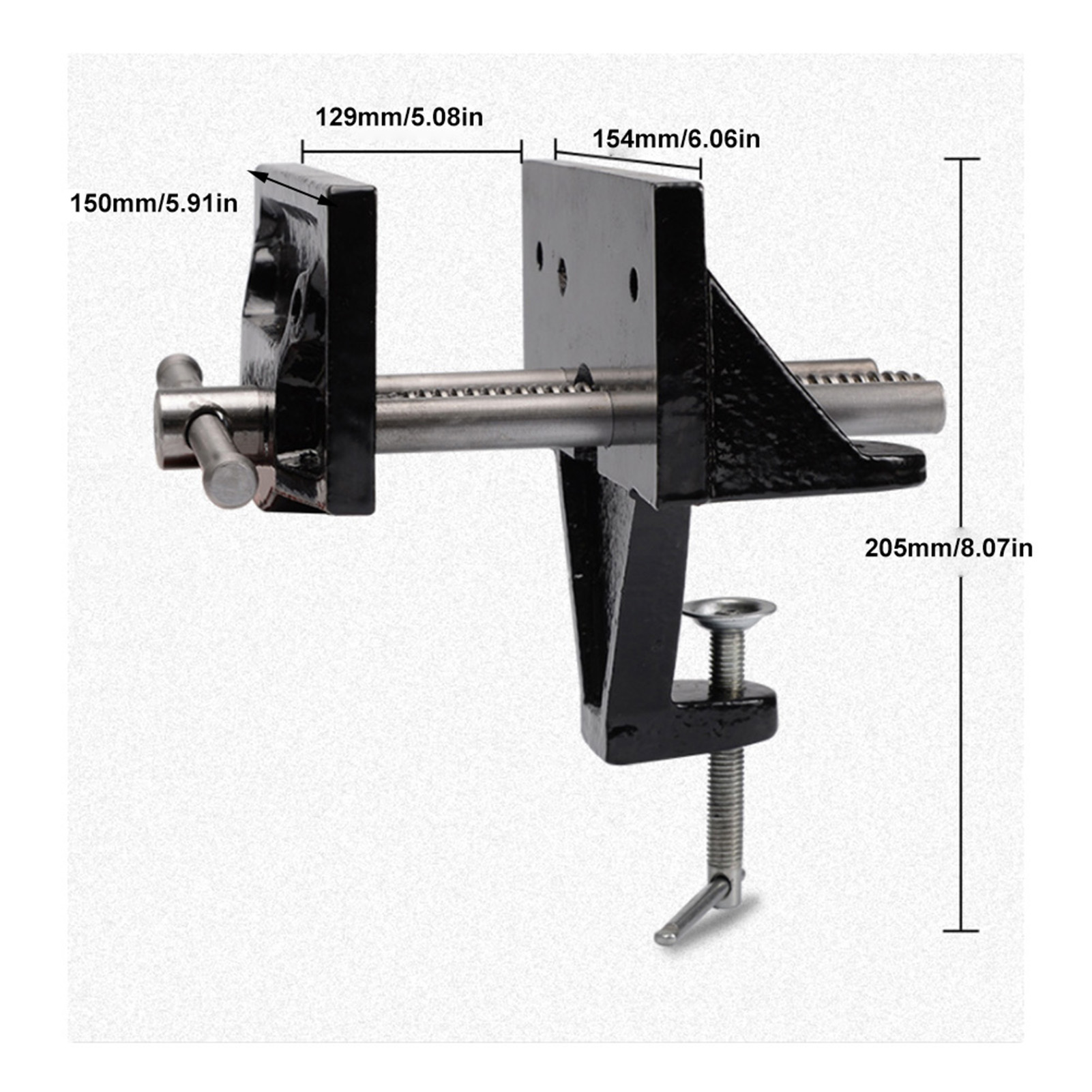 Cast Iron Table Vise Quick Ope - Woodworking Bench Vise ulasan dan harga