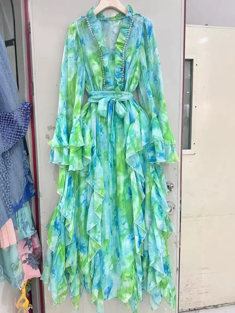 Spring/summer 2025 new V-neck  - Woodworking Women ulasan dan harga