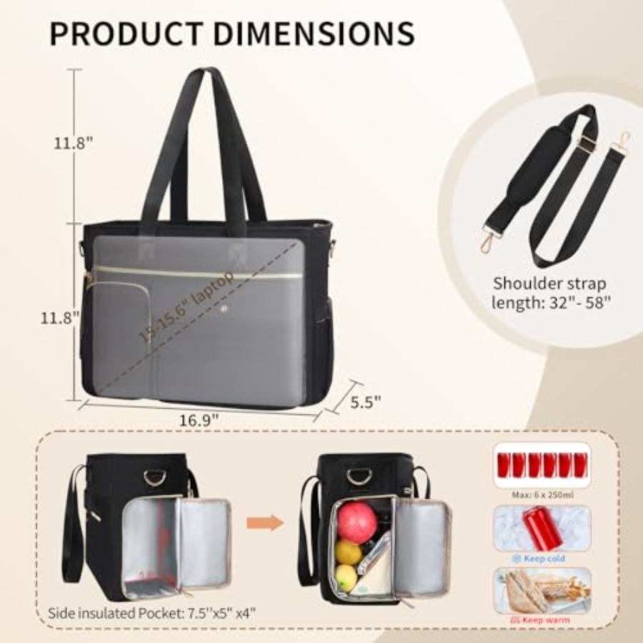 Women Teacher Tote Bag 2Pcs, ' - Woodworking Teacher ulasan dan harga