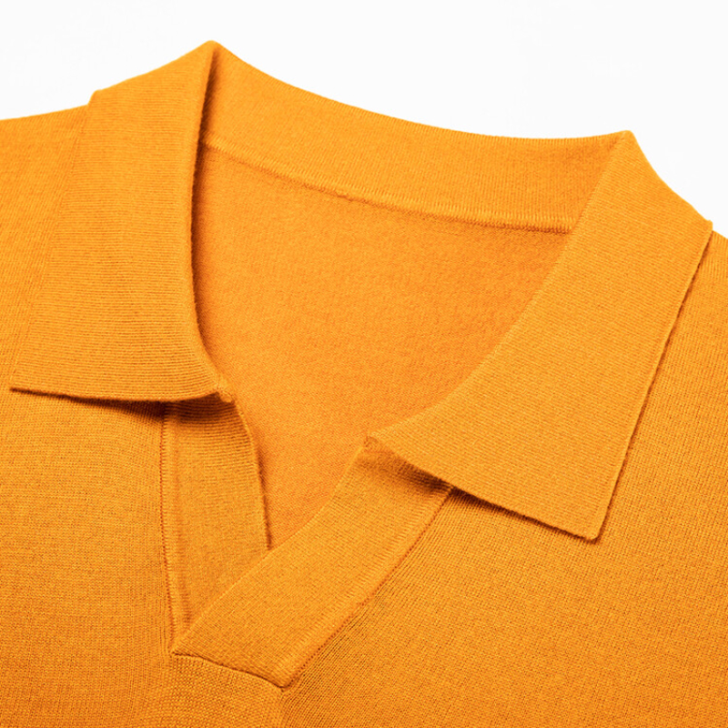 Men's pullover sweater with V- - Woodworking Brand ulasan dan harga