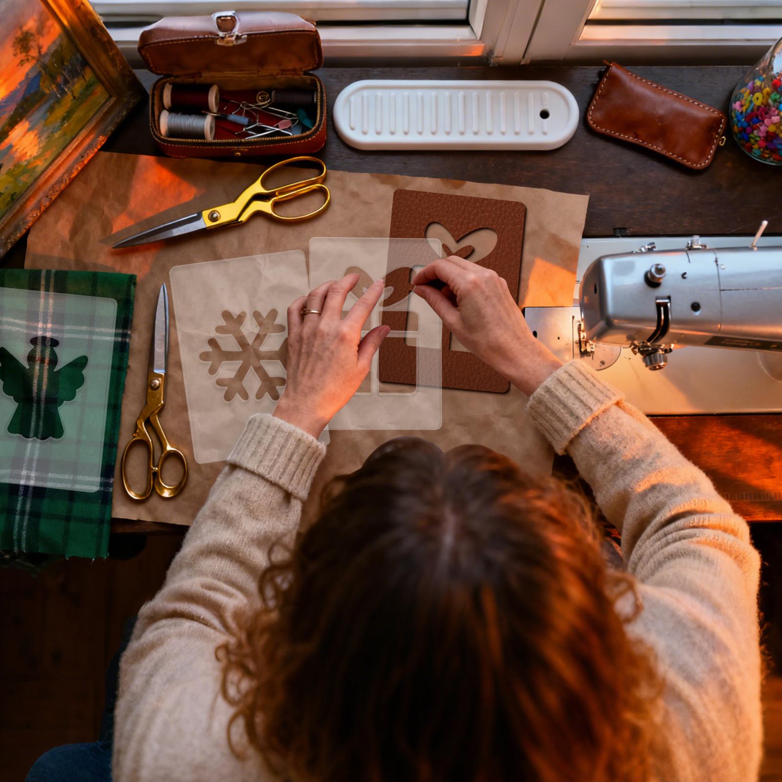 Christmas Stencil Portable Woo - Woodworking Women ulasan dan harga