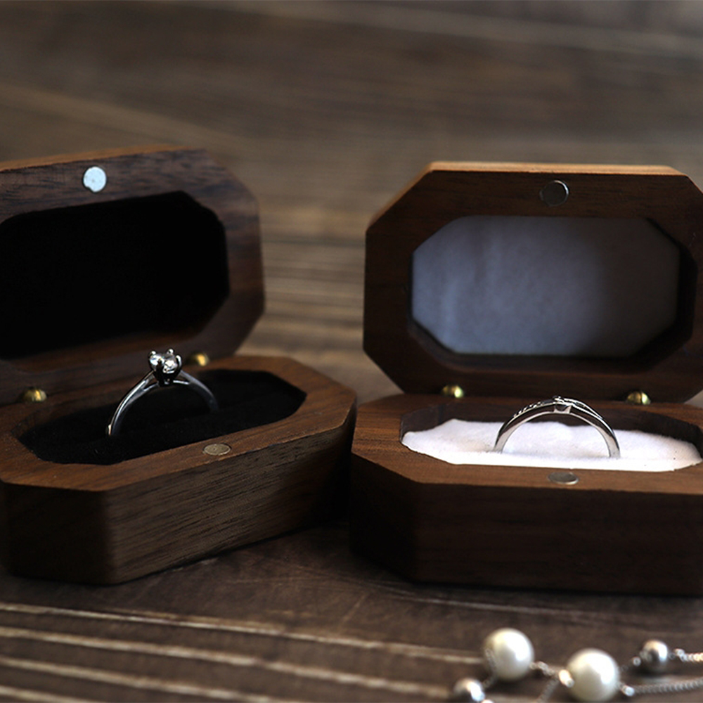 Rectangle Proposal Ring Wooden - Woodworking Women ulasan dan harga
