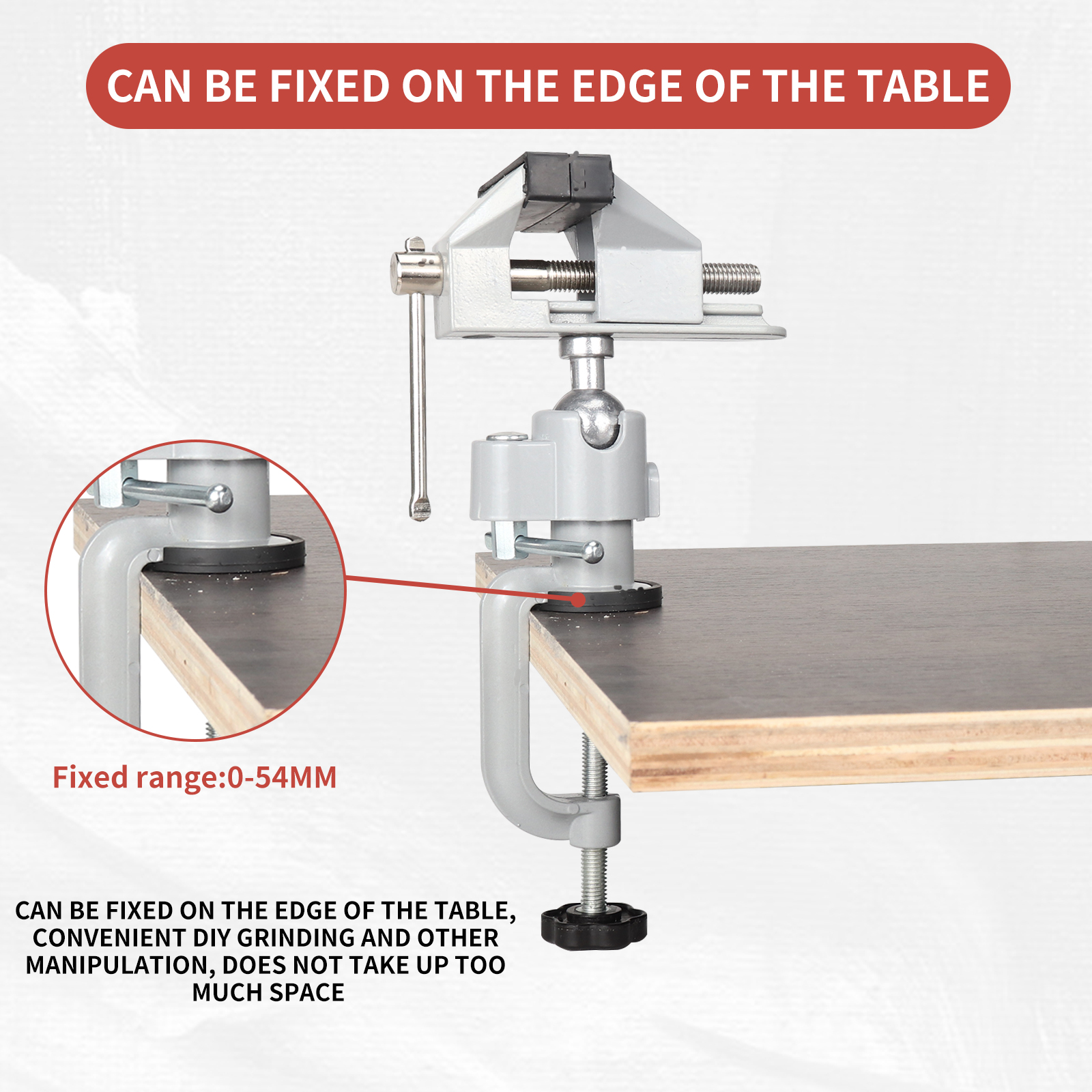 SI FANG 360 Degree Rotatable T - Woodworking Bench Vise ulasan dan harga