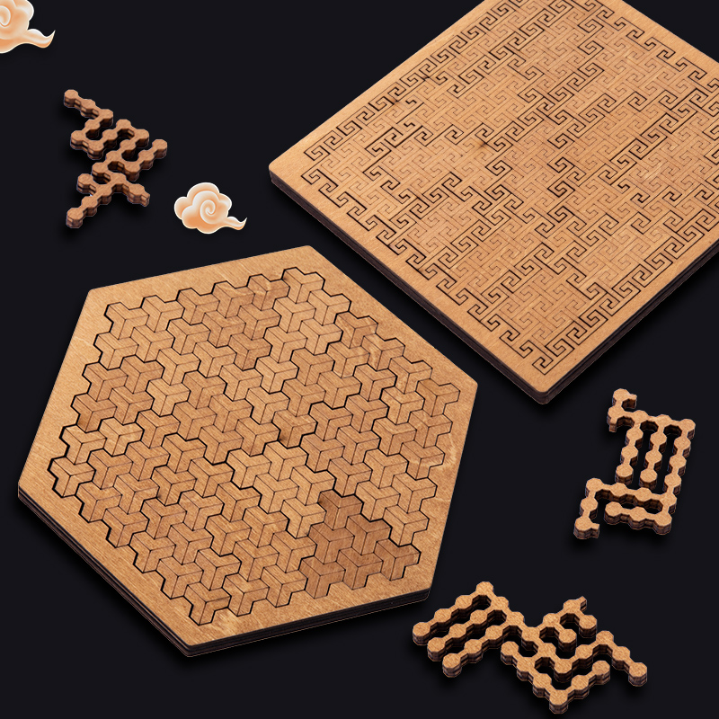 Impossible Wooden Puzzle IQ Pu - Woodworking Jigsaw ulasan dan harga