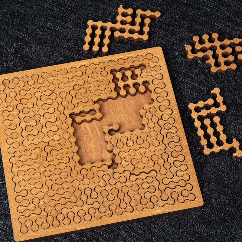 Impossible Wooden Puzzle IQ Pu - Woodworking Jigsaw ulasan dan harga