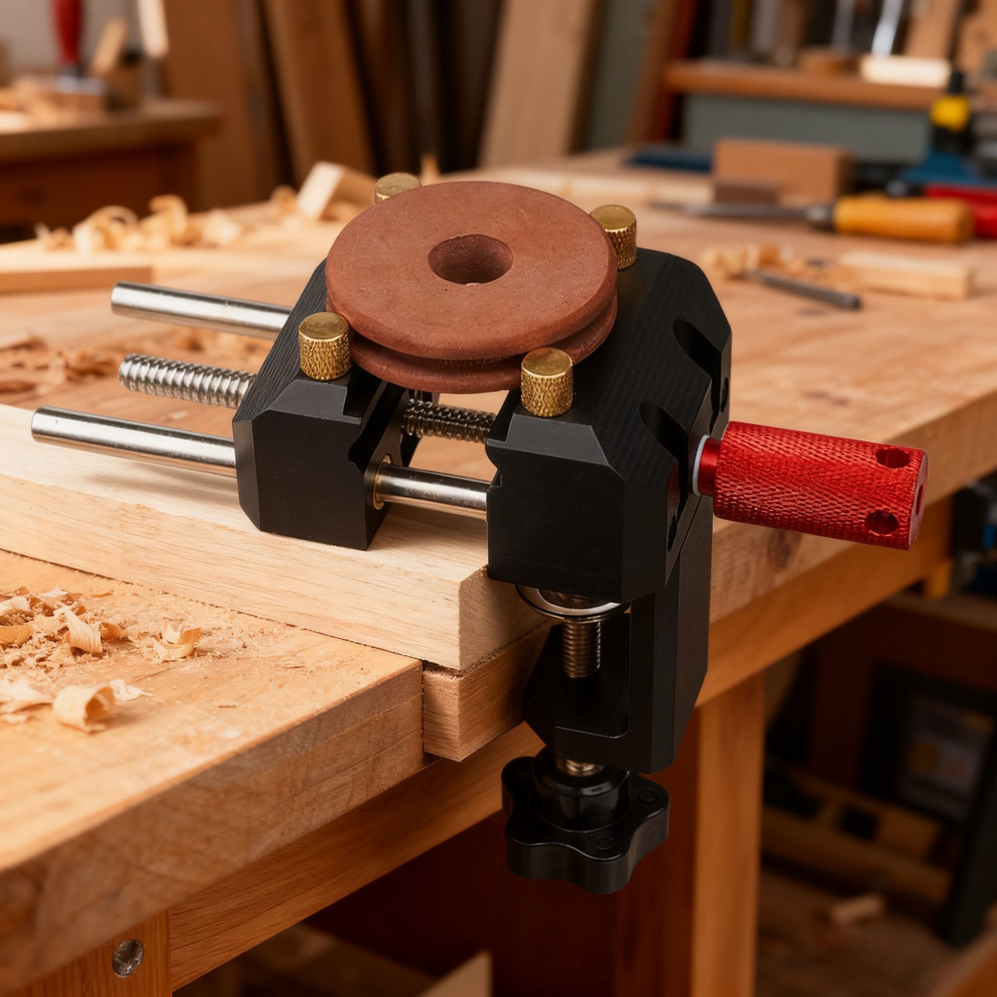 Multifunc Aluminum Alloy Table - Woodworking Bench Vise ulasan dan harga