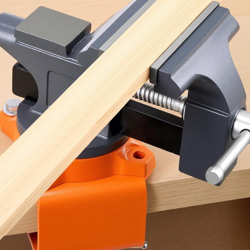 Bench Vise, 4.5 Inch, Portable - Woodworking Vice Quick Release ulasan dan harga