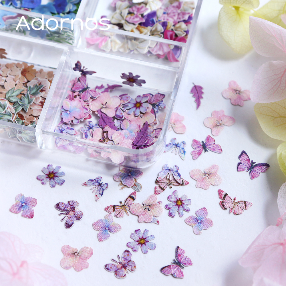 180pcs/box Wood Pulp Flowers C - Woodworking Resin ulasan dan harga