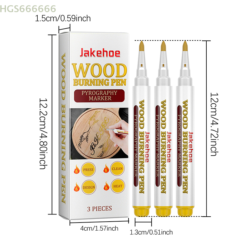 3pcs/Set Scorching Pens for Wo - Woodworking Projects Art ulasan dan harga