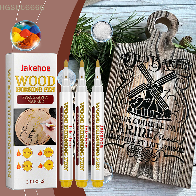 3pcs/Set Scorching Pens for Wo - Woodworking Projects Art ulasan dan harga