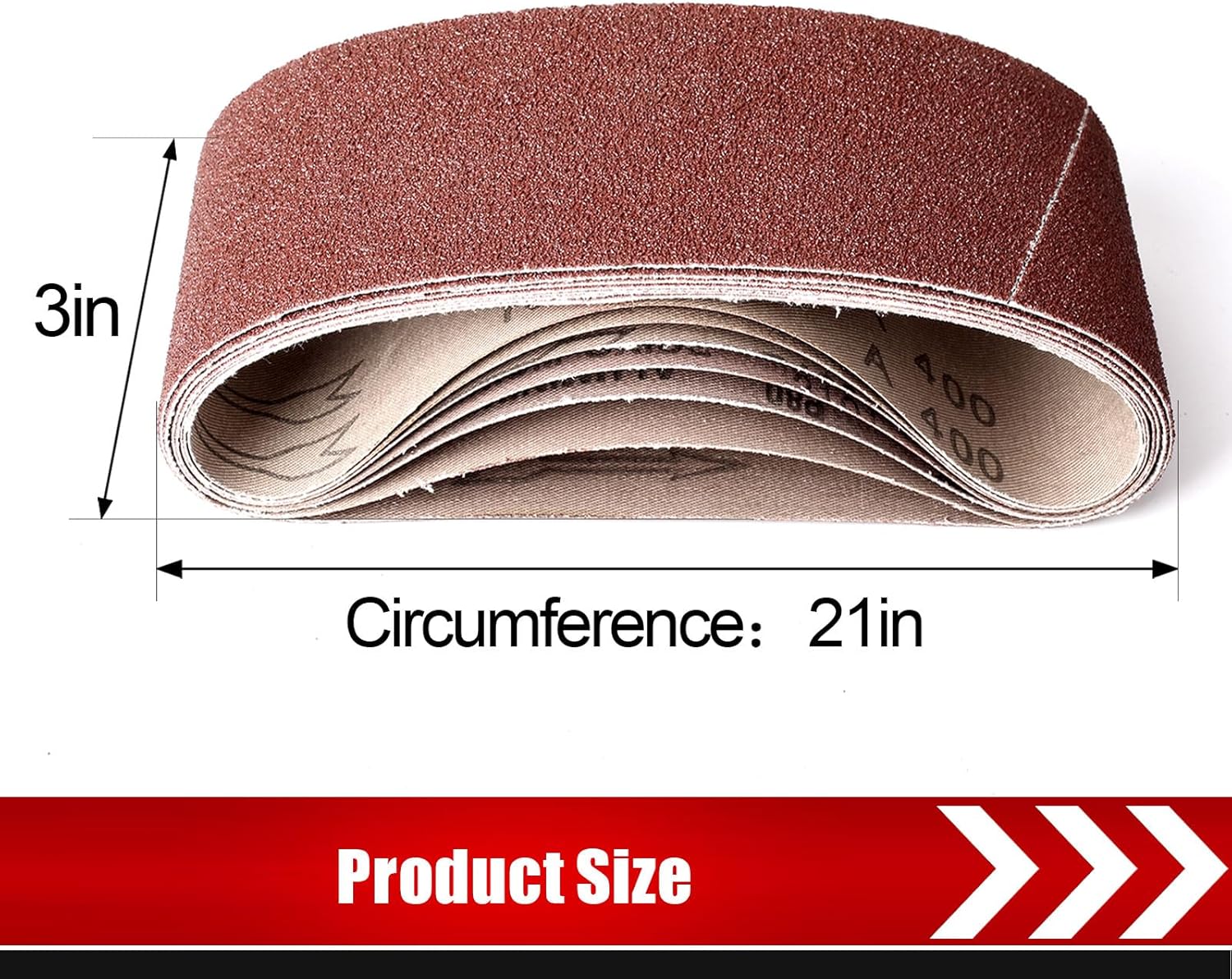 21 Pack 3x21 Inch Sanding Belt - Woodworking Product ulasan dan harga