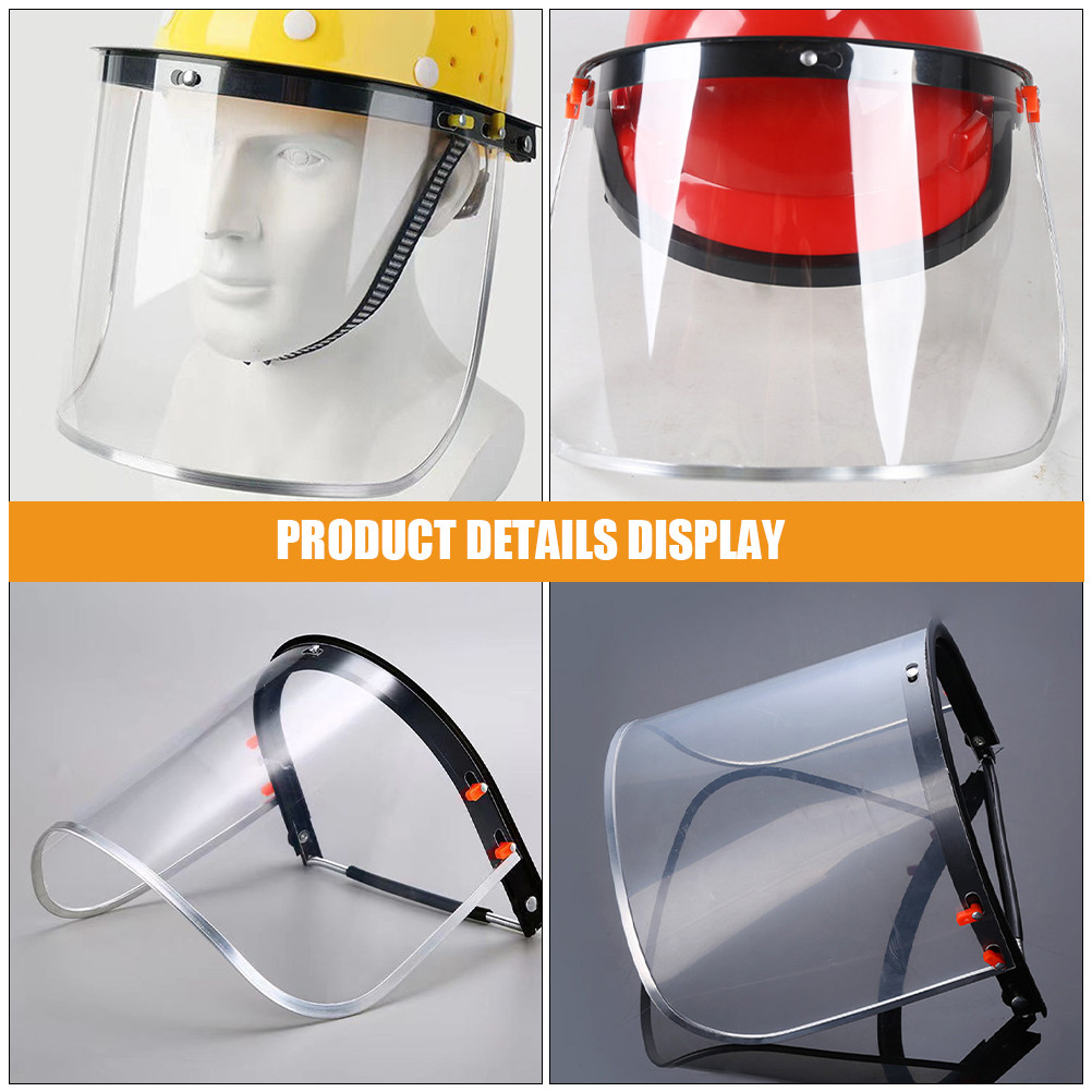 Clear Protective Facial Shield - Woodworking Mask ulasan dan harga