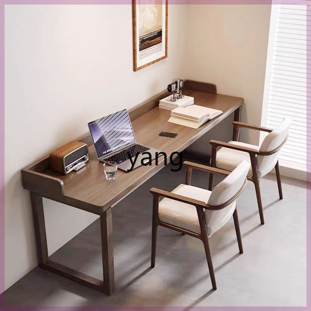 yjq simple all solid wood doub - Woodworking Desk Chair ulasan dan harga