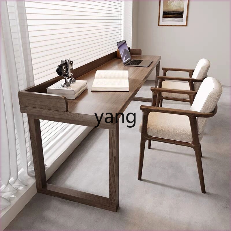 yjq simple all solid wood doub - Woodworking Desk Chair ulasan dan harga