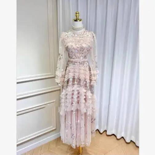 Summer Autumn Fashion Flower E - Woodworking Women ulasan dan harga