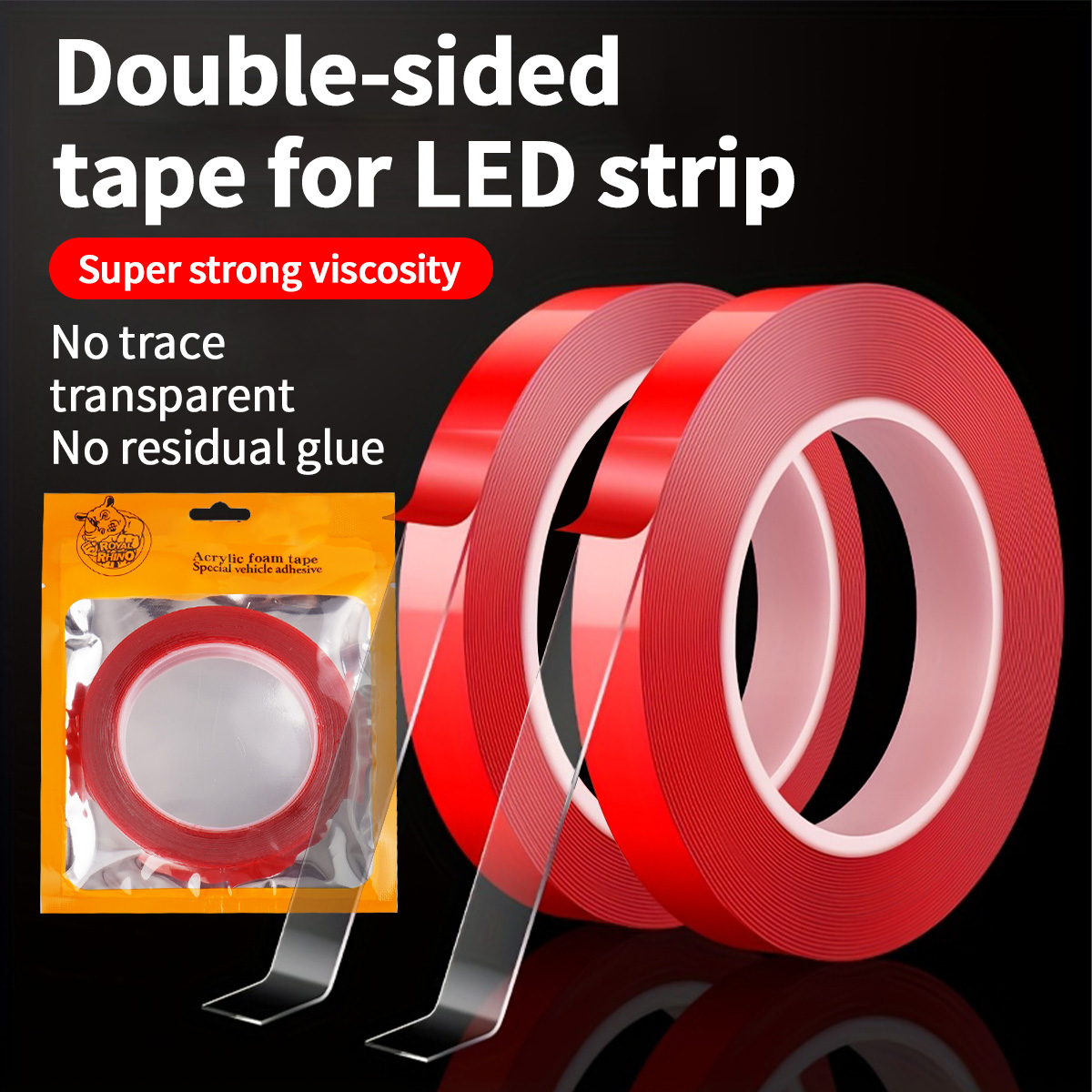 LED light strip adhesive strip - Woodworking Mask ulasan dan harga