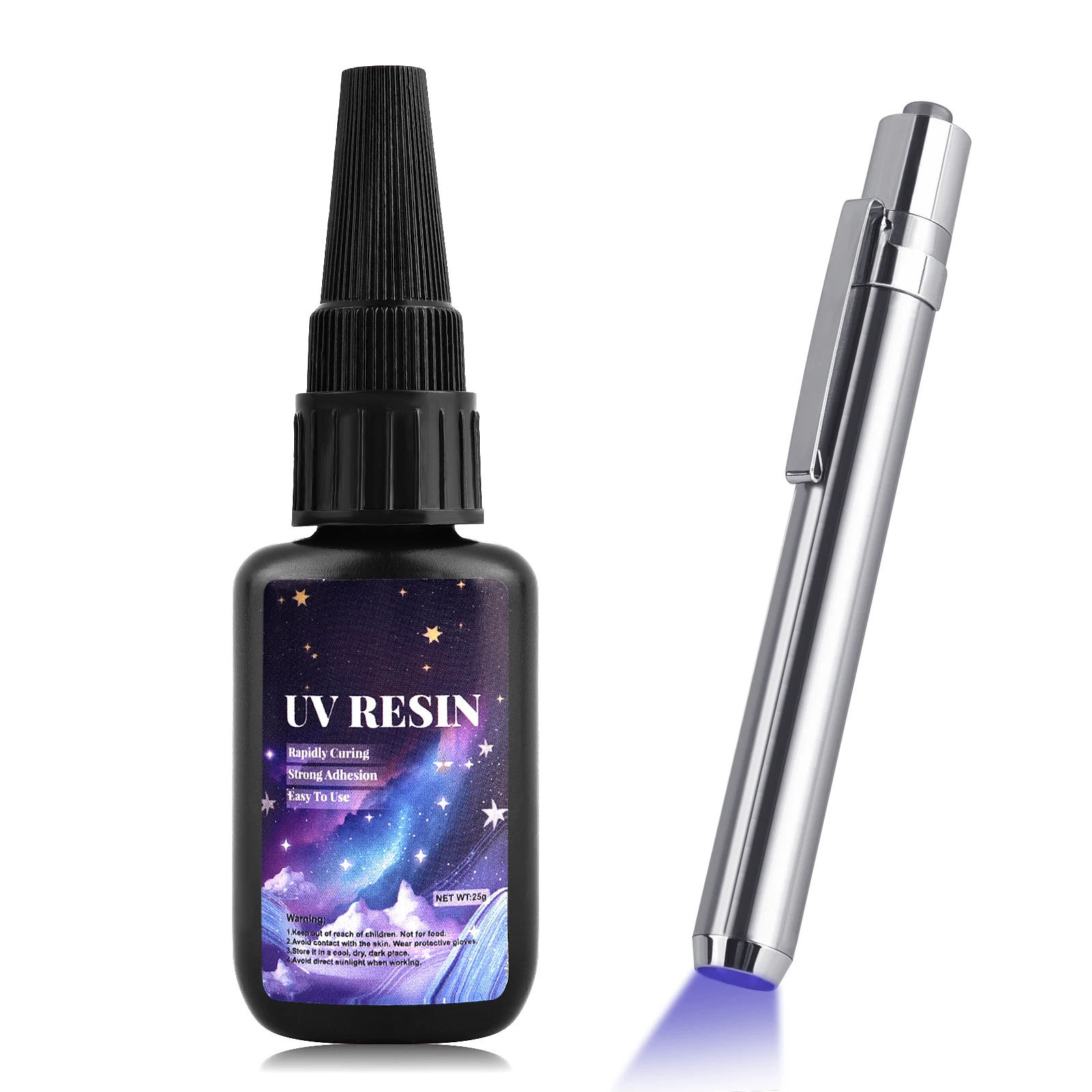 25g Quick-Drying UV Resin Glue - Woodworking Resin ulasan dan harga