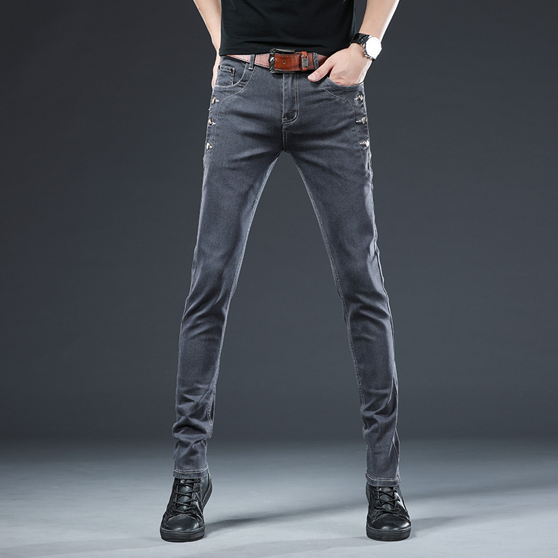 New Men Slim Button Black Skin - Woodworking Brand ulasan dan harga