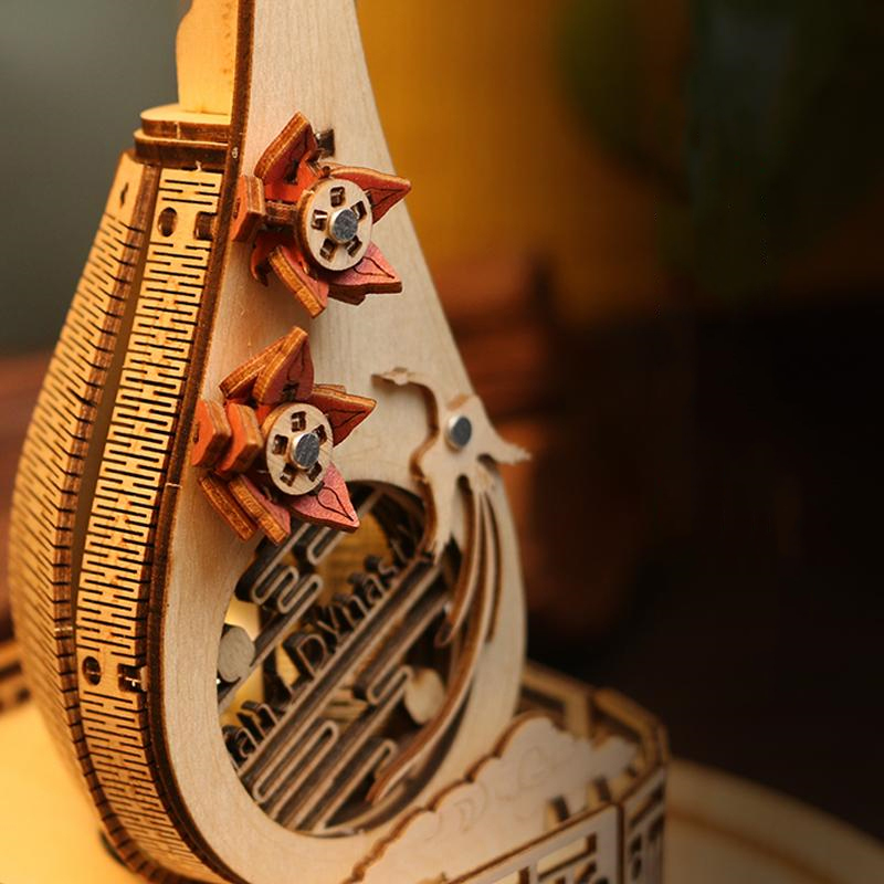 DIY 3D Wooden Puzzle Miniature - Woodworking Jigsaw ulasan dan harga