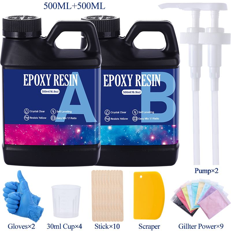Fast Curing 1:1 Crystal Clear  - Woodworking Resin ulasan dan harga