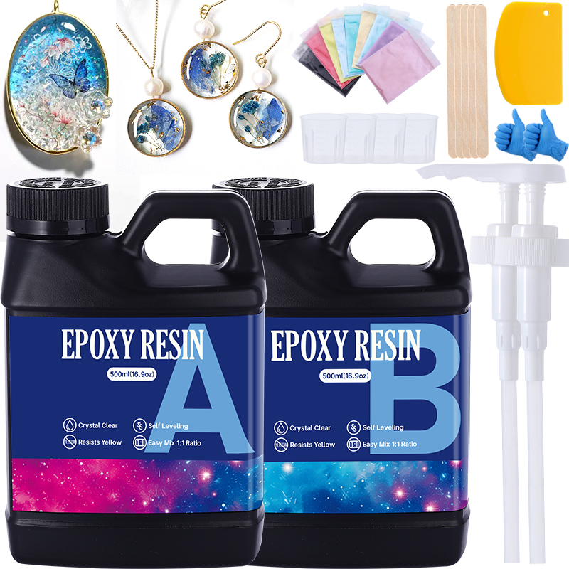 Fast Curing 1:1 Crystal Clear  - Woodworking Resin ulasan dan harga