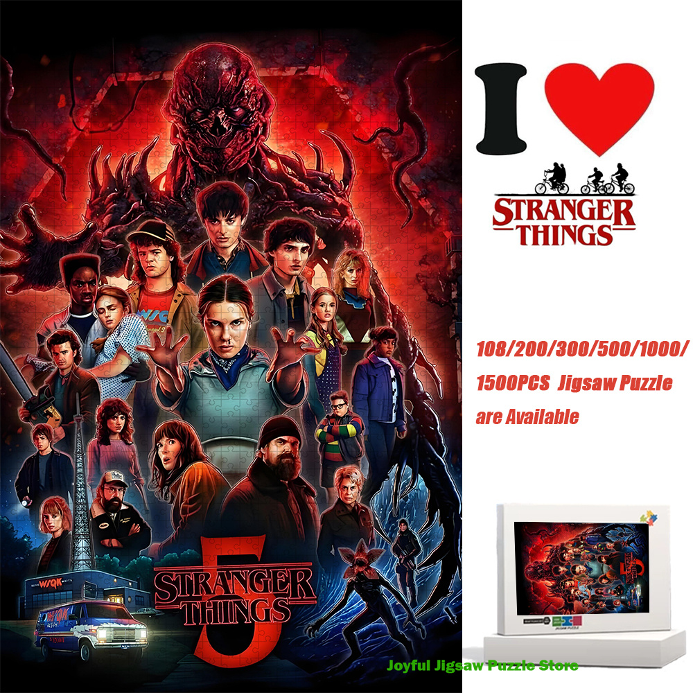 Stranger Things Season 5 Jigsa - Woodworking Jigsaw ulasan dan harga