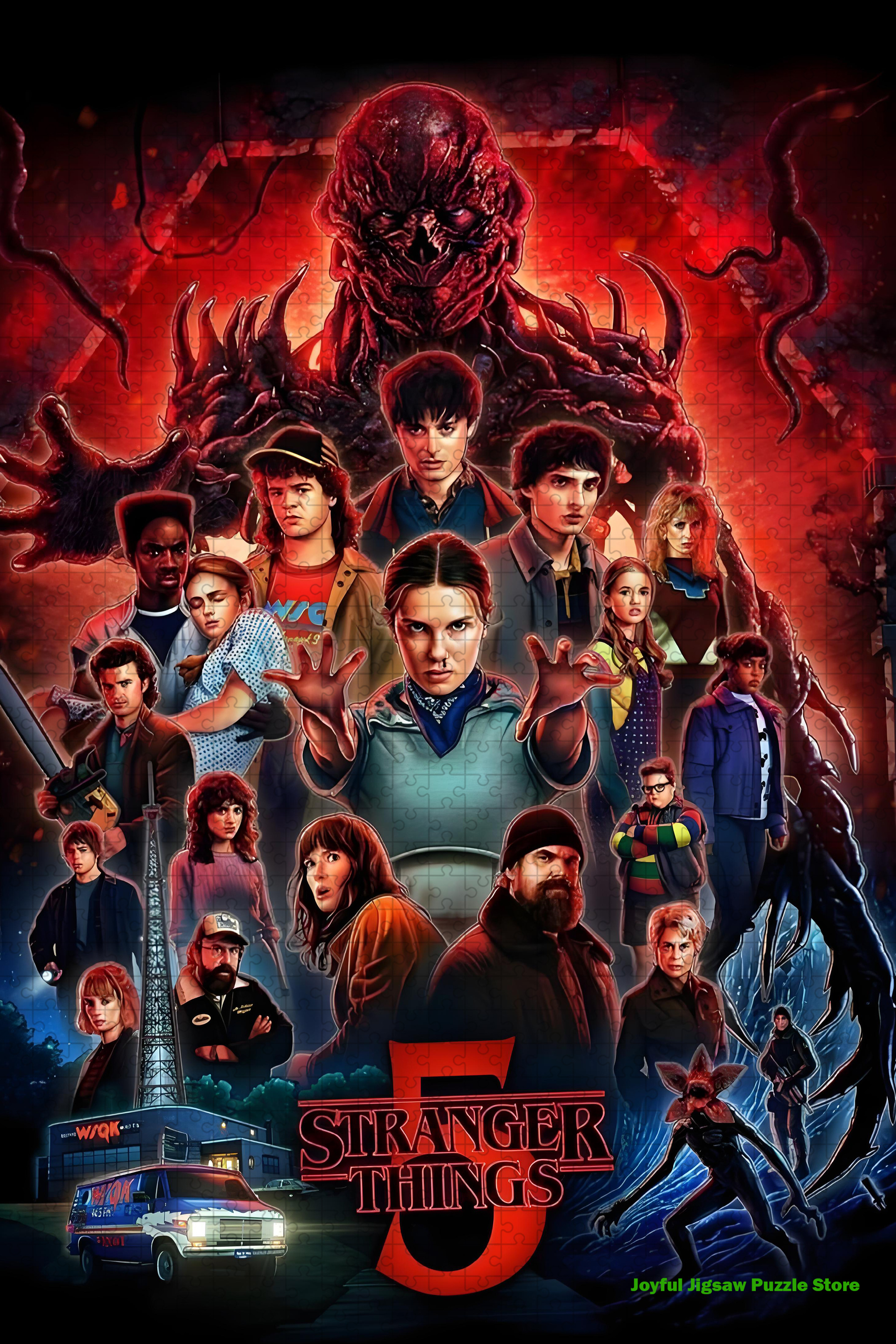 Stranger Things Season 5 Jigsa - Woodworking Jigsaw ulasan dan harga